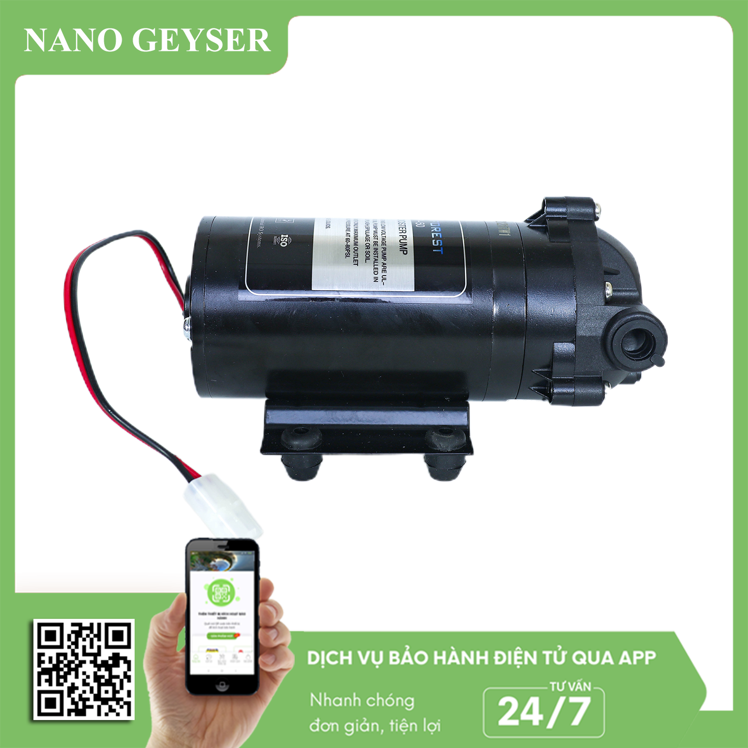 Bơm 24V - màu đen GFP 50G