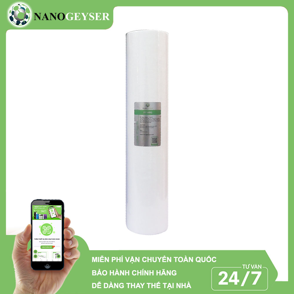 Lõi PP 20 inch Jumbo Nano Geyser