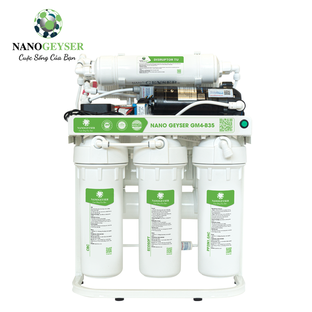Máy lọc nước Nano Geyser GM4-B35