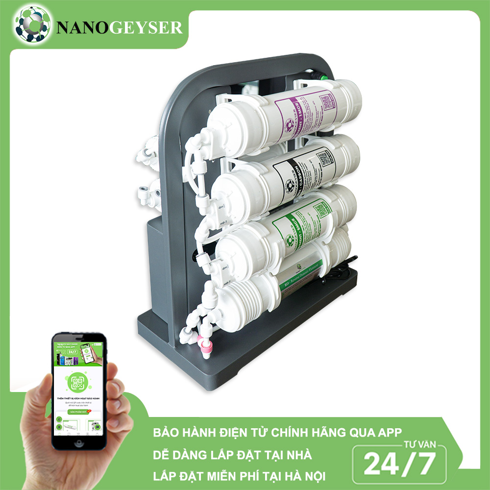 Máy lọc nước Nano Geyser Slim S8 NEW