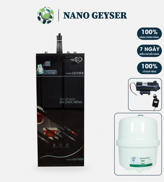 Máy lọc nước nóng lạnh nguội Nano Geyser GB50 - M400G PH EXTRA